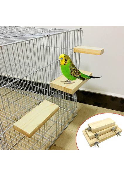 5CMX12CM Tarzı Kafes Aksesuarları Için Papağan ve Hamster Için Tahta Stand Platform Oyuncak Pençe Törpüleme Temizlik Wxv Satışı (Yurt Dışından) fiyatları