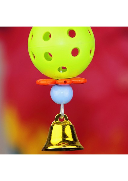 Huoxun Shopb 1 Adet Sarı Stil 1 Adet Papağan Oyuncakları Plastik Eğlenceli Evcil Kuş Papağan Tırmanma Isırma Çiğneme Asılı Salıncak Çan Top Kuş Etkileşimli Oyuncak Evcil Hayvan Malzemeleri (Yurt Dışından)