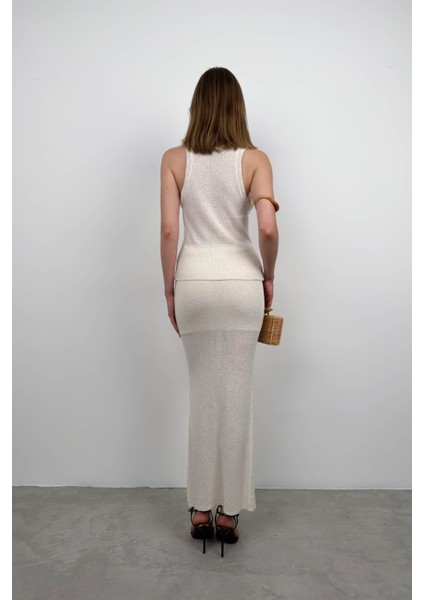 Maxi Boy Dokulu Etek indirimleri