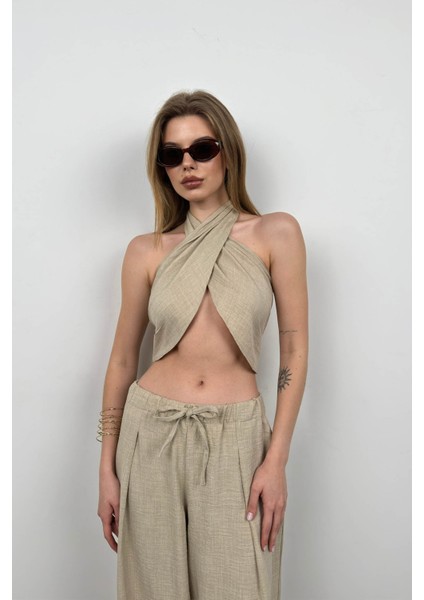 Çapraz Bağlamalı Keten Crop fiyatları