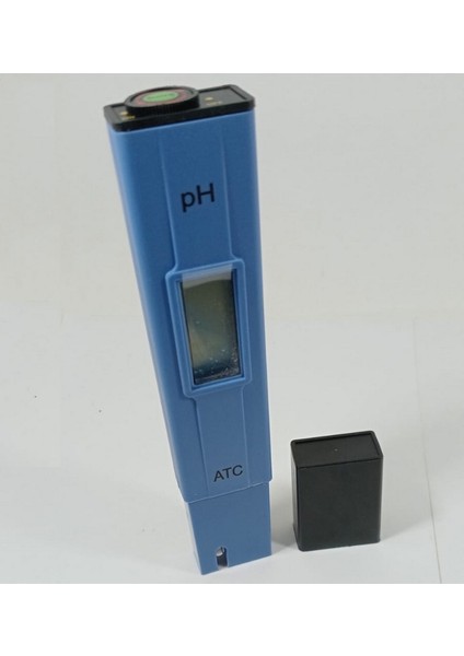 Atc Özellikli Dijital Ph Metre Su Ölçüm Cihazı Test Aralığı 0.00-14.00 Kalibrasyon Sıvısı ve Tozları Ile Birlikte