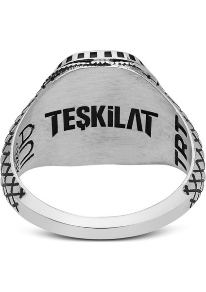 Teşkilat Dizisi Yüzüğü (Kadın 925 Ayar Gümüş Ay Yıldızlı) modelleri