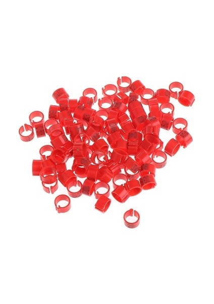 Kırmızı Stil Halka Taşıyıcı Güvercin Eğitim Malzemeleri Bacak Numaralı Kuş Bantları Satın Al (Yurt Dışından)