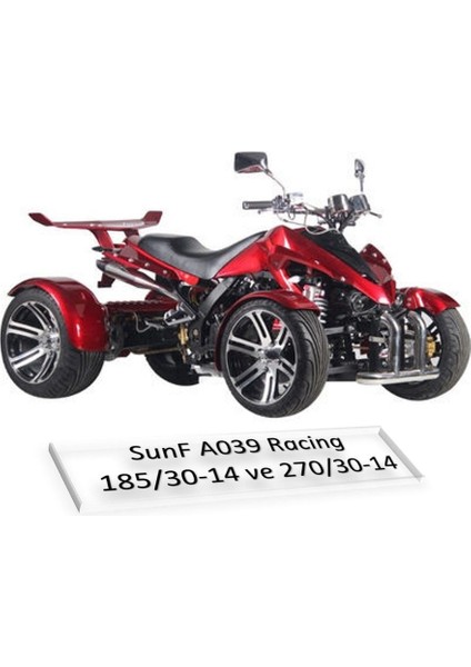 270/30-14 A039 Racing Atv Arka Lastik