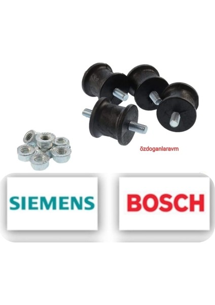 3m Bosch Sıemens 12000 Btu Klima Dış Ünite Titreşim Takozu