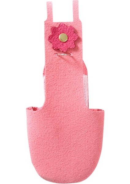 Pembe Tarzı M Beden Kuş Bezi Papağan Güvercin Yıkanabilir Bebek Bezi Parakeet Muhabbet Kuşu Minik Macaw Budgie Kanarya Uçuş Takımı Kuş Malzemeleri (Yurt Dışından)