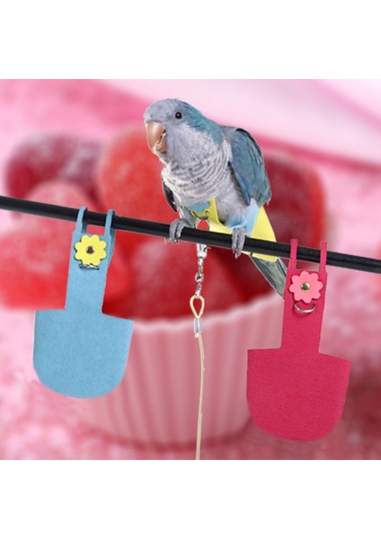 Pembe Tarzı M Beden Kuş Bezi Papağan Güvercin Yıkanabilir Bebek Bezi Parakeet Muhabbet Kuşu Minik Macaw Budgie Kanarya Uçuş Takımı Kuş Malzemeleri (Yurt Dışından) indirimleri