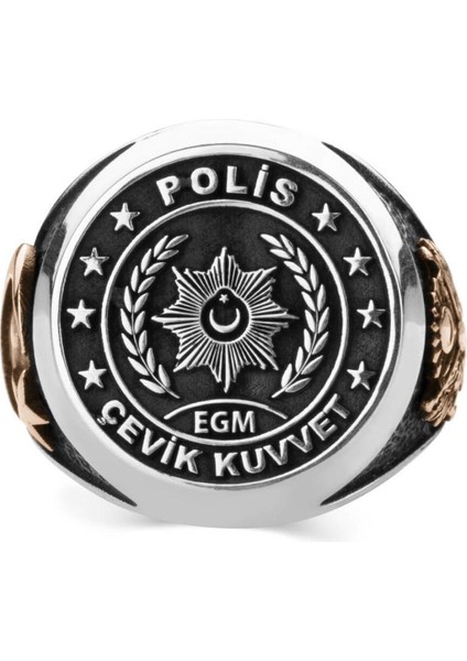 Egm Polis Çevik Kuvvet Yüzüğü