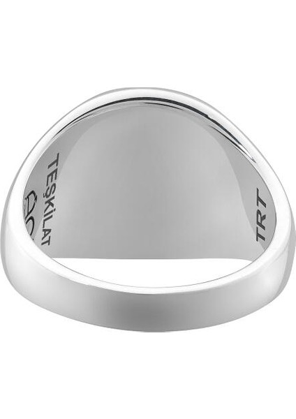 Teşkilat Dizisi Lisanslı Türkün Gücü Yüzüğü (Üçüncü Sezon Erkek 925 Ayar Gümüş Ay Yıldızlı) indirimleri