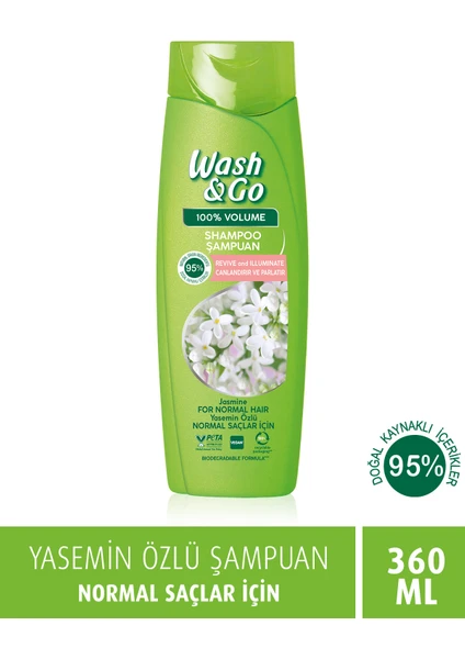 Wash & Go Yasemin Özlü Şampuan 360 ml