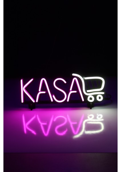 Kasa Neon LED / Desk Lambası / Ödeme Noktası Dekoratif Lamba / Işıklı Vezne / Ambians Işığı indirimleri