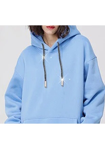 Parlak Kristal Taşlı Eşofman ve Sweatshirt Kapüşon Ipi Taşlı Ip 110CM