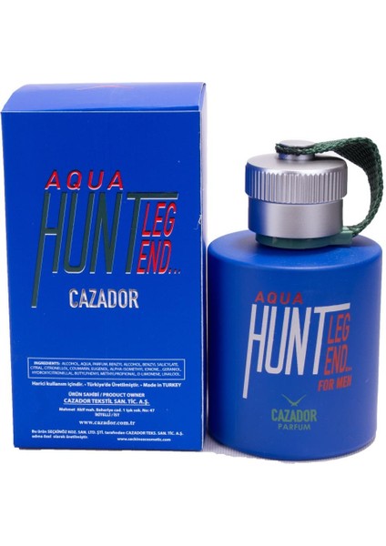 Caz 9565BB Hunter Acqua 100 cl Edt Erkek Parfüm Mavi