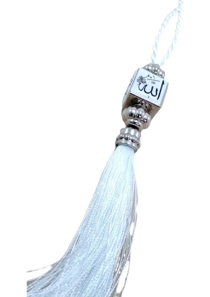 Allah Muhammed Lafzı Beyaz Araba Dikiz Ayna Süsü Plastik Hediyelik Aksesuar fiyatları