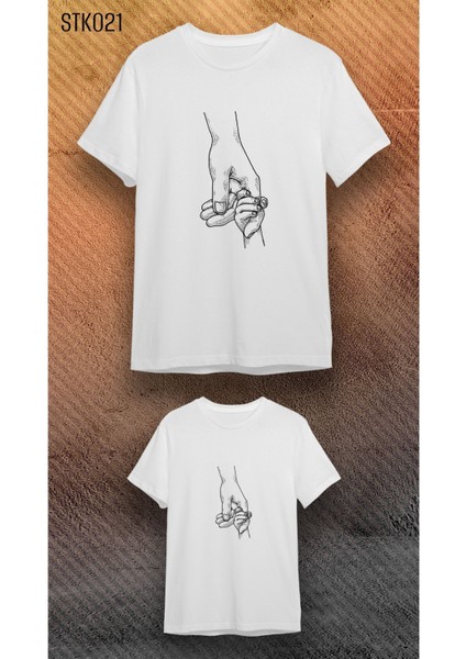 Aile Çocuk Kombin T-Shirt -Babalar Günü Tişört - (Tek Adet Fiyatıdır. Kombin Yapmak Için Ekleyiniz)