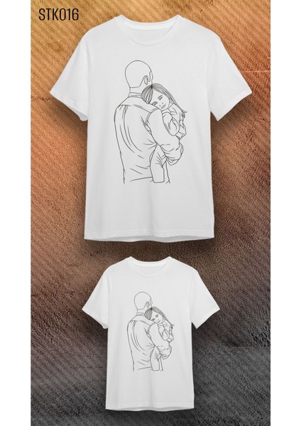 Baba Çocuk Kombin T-Shirt -Babalar Günü Tişört - (Tek Adet Fiyatıdır. Kombin Yapmak Için Ekleyiniz)6