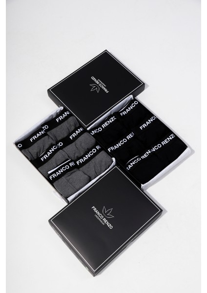 Erkek 6'lı Lüx Kutulu Pamuklu ve Likralı Boxer indirimleri