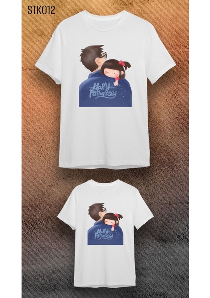 Baba Çocuk Kombin T-Shirt -Babalar Günü Tişört - (Tek Adet Fiyatıdır. Kombin Yapmak Için Ekleyiniz)1