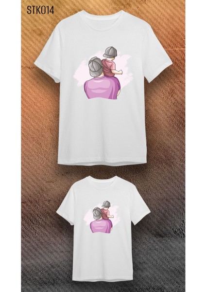 Baba Çocuk Kombin T-Shirt -Babalar Günü Tişört - (Tek Adet Fiyatıdır. Kombin Yapmak Için Ekleyiniz)4