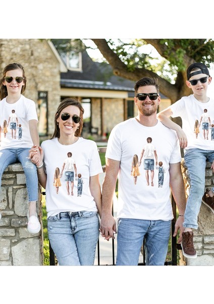 Babalar Günü Tişörtü -Baba Çocuk T-Shirt (Tek Adet Fiyatıdır. Kombin Yapmak Için Adet Ekleyiniz)