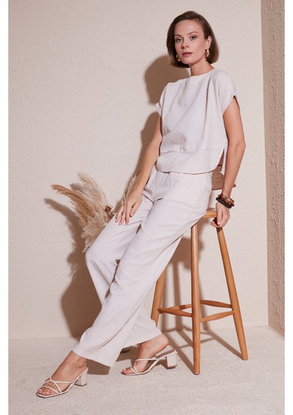 Regular Fit Bol Paça Takım Kadın Takım 67045982S4