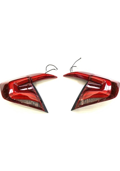 Cıvıc Fc5 2016-2019 Içın Uyumlu Omurga Led Stop Kırmızı