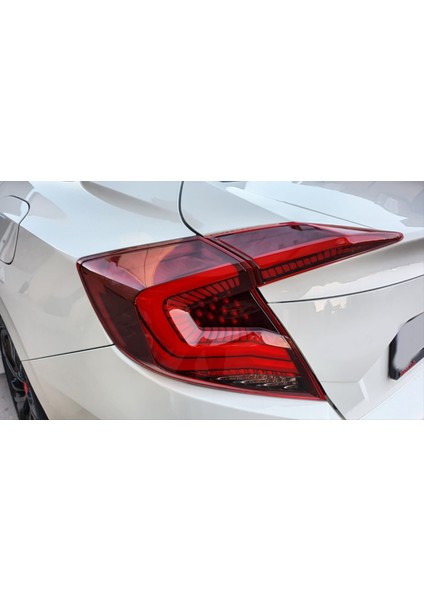 Cıvıc Fc5 2016-2019 Içın Uyumlu Omurga Led Stop Kırmızı fırsatları