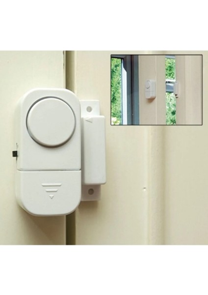 2 Adet 90 Db GS-350 Kablosuz Alarm Sistemi Kapı Pencere Alarmı Ev Güvenlik Cihazı - Kapı Alarmı indirimleri