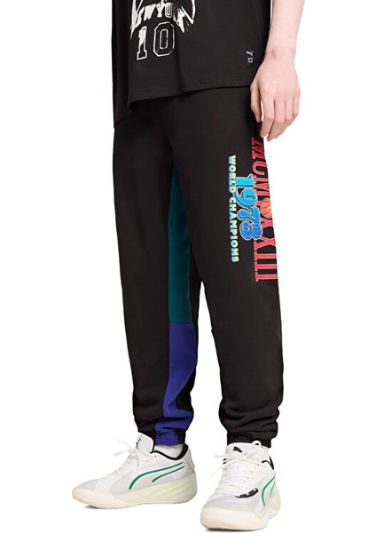 Bandwagon Sweat Erkek Basketbol Eşofman Altı 62721701 Siyah