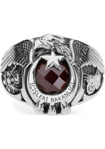 Osmanlı Devleti Tuğra ve Armalı Içişleri Bakanlığı Yüzüğü