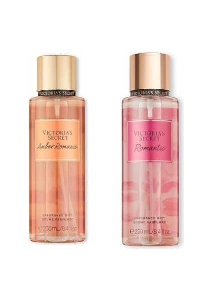 Vıctorıa's Secret Amber Romance-Romantic Vücut Spreyi Ikili Set