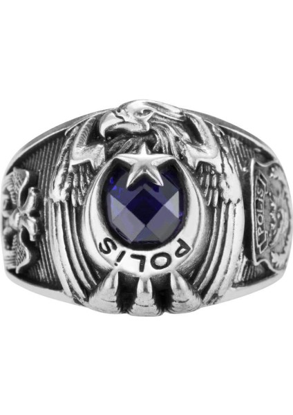 Selçuklu Kartalı Motifli Polis Özel Harekat Yüzüğü indirimleri