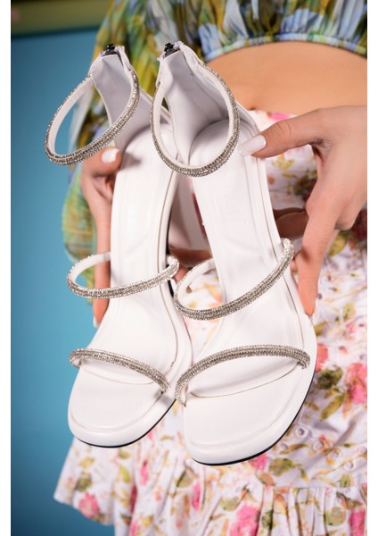 Kadın Topuklu Sandalet 00121701 indirimleri