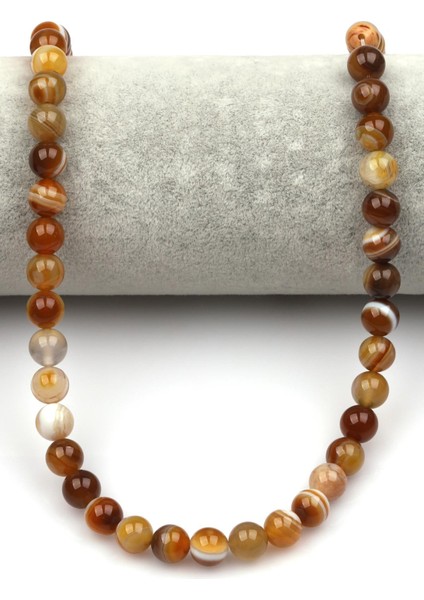 Madagaskar Akik Doğal Taş Dizi 8 mm Küre Kesim fiyatları