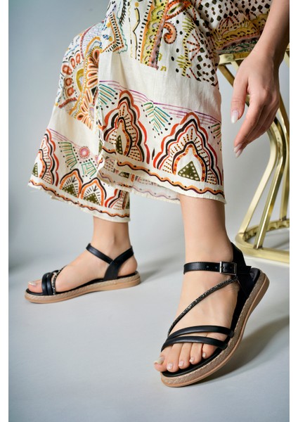 Kadın Sandalet Taşlı 0012073