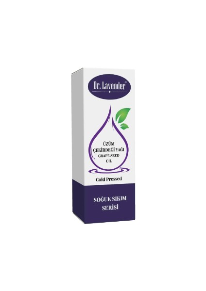 Dr. Lavender Bahçemizden Üzüm Çekirdeği Yağı Saf Doğal Soğuk Sıkım 50 ml