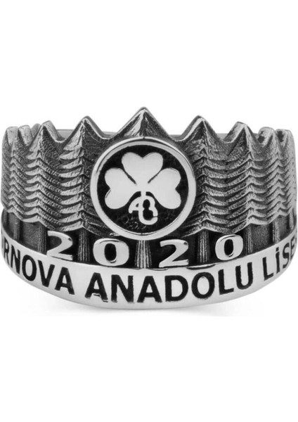 Bornova Anadolu Lisesi Tasarımlı 2020 Yüzüğü