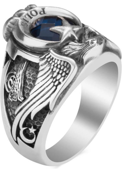 Osmanlı Tuğralı Polis Özel Harekat Yüzüğü modelleri