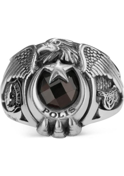 Osmanlı Tuğralı Polis Özel Harekat Yüzüğü indirimleri