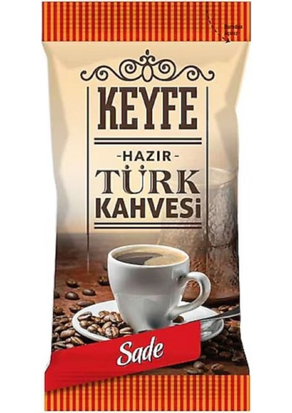 Tek Içimlik Türk Kahvesi Sade 7gr x 16 Adet