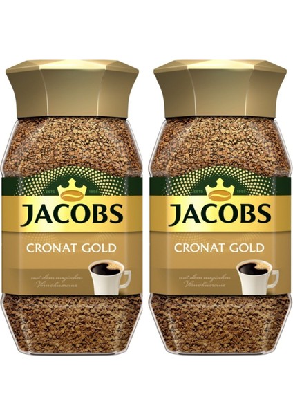 Cronat Gold 2*100 gr Cam Kavanoz