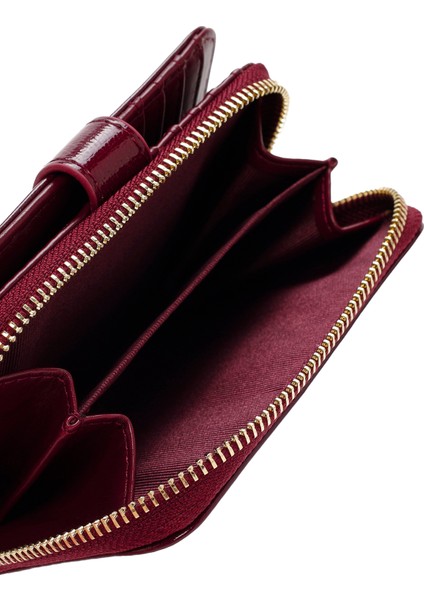 Kadın Bordo Rugan Cüzdan 000A2D561516