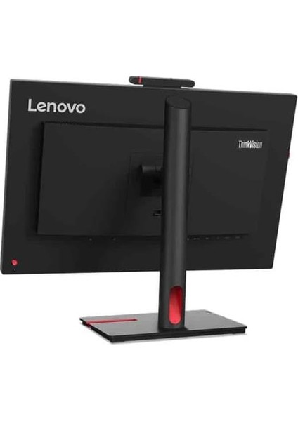 Thinkvision T24MV-30, 23.8" Fhd IPS Monitör, Pivot, Yükseklik Ayarlı Ayak, USB Type-C, Rj-45 Ethernet Hub, 63D7UAT3TK, Webcam Speaker