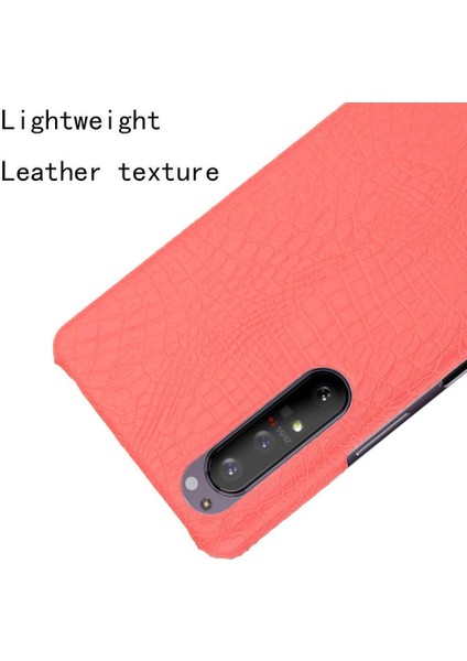 Sony Xperia 1 Iı Klasik Timsah Moda Anti Için Şık Klasik Kılıf (Yurt Dışından) modelleri