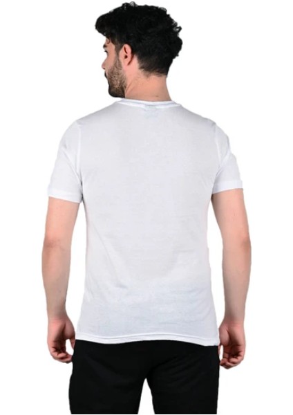 Erkek Regular Fit Pamuklu Basic T-Shirt