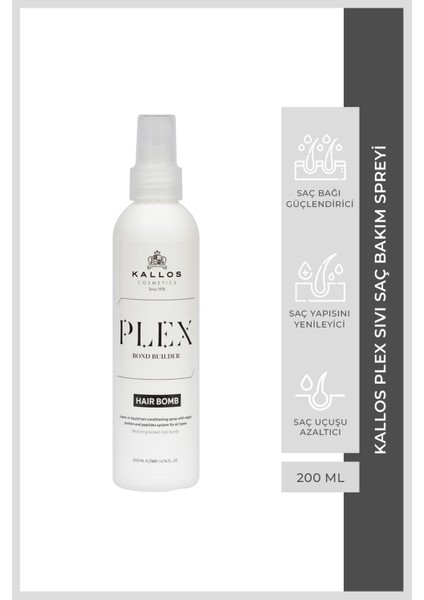 Plex Sıvı Saç Bakım Spreyi 200 ml