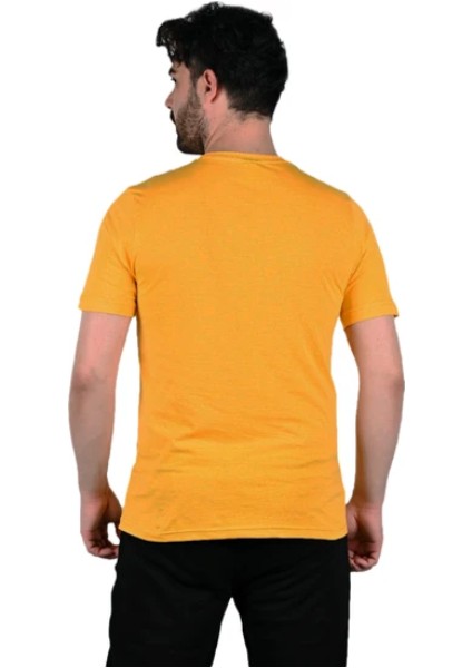 Erkek Regular Fit Pamuklu Basic T-Shirt