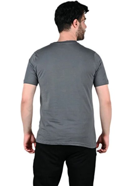 Erkek Regular Fit Pamuklu Basic T-Shirt