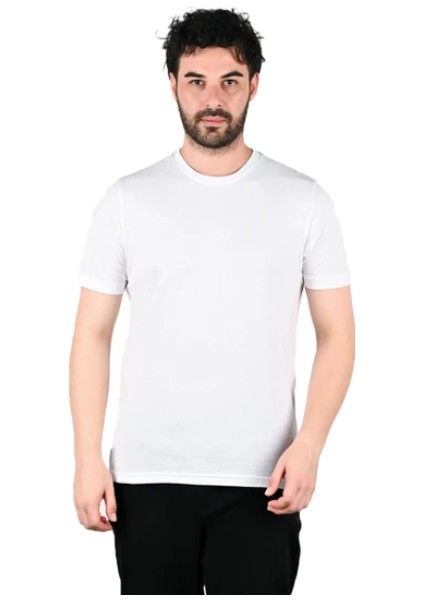 Erkek Regular Fit Pamuklu Basic T-Shirt