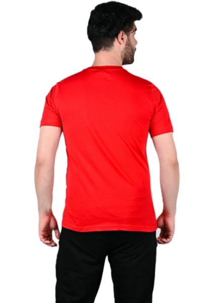 Erkek Regular Fit Pamuklu Basic T-Shirt